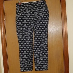 J. Crew Martie Cropped Elephant Pants Size 8